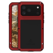 iPhone 17 Pro Max Love Mei Powerful Hybrid Case - Red