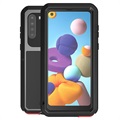 Love Mei výkonný Samsung Galaxy A21 Hybrid Case (Otevřený box vyhovující) - Black