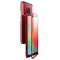 Luphie Magnetic Huawei Mate 20 Pro pouzdro - červená