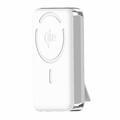 M02A 10000mAh Qi2 Magnetic Wireless Power Bank & Built-In Stand - 35W - White
