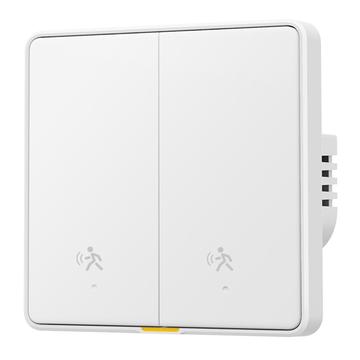 MG-KG126 Zigbee Radar Smart Switch / Human Sensor Wall Switch - 2 Gang, 1 Way