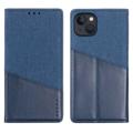 Muxma MX109 iPhone 14 Plus Peněženka - Modrý