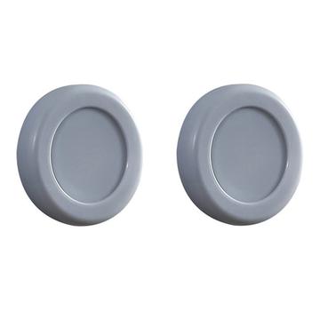 Magnetic Holder for Remote Control or Socket - 2 Pcs. - Grey