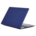 MacBook Air 13.3 "2018 A1932 Matte Plastic Case - tmavě modrá