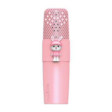 Mikrofon Bluetooth s reproduktorem Maxlife Animal MXBM-500 - růžový