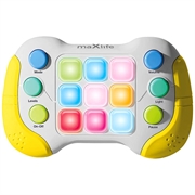Maxlife MXPS-300 Electronic Push Game - Yellow / White