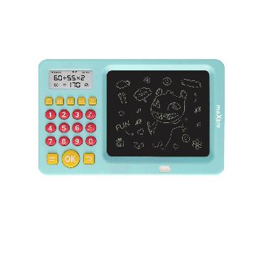 Maxlife MXWB-01 Dětská psací deska s kalkulačkou - modrá