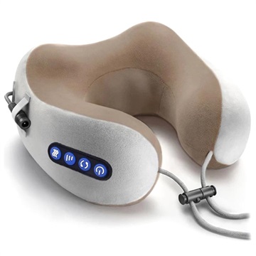 Paměťová pěna cestovní polštář a elektrický krk Massager