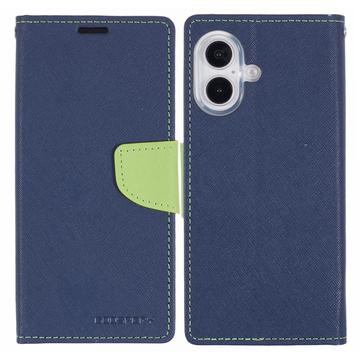 iPhone 16 Mercury Goospery Fancy Diary Wallet Case