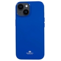 iPhone 15 Plus Mercury Goospery Glitter TPU Pouzdro - Modrý