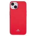 iPhone 14 Plus Mercury Goospery Glitter TPU Case - Horká růžová