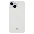 iPhone 14 Plus Mercury Goospery Glitter TPU Case - Bílý