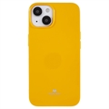 iPhone 14 Plus Mercury Goospery Glitter TPU Case - Žlutá