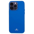 iPhone 15 Pro Mercury Goospery Glitter TPU Case - Modrý