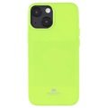 Merkur Goospery iPhone 13 Mini TPU pouzdro - limetkové zelené
