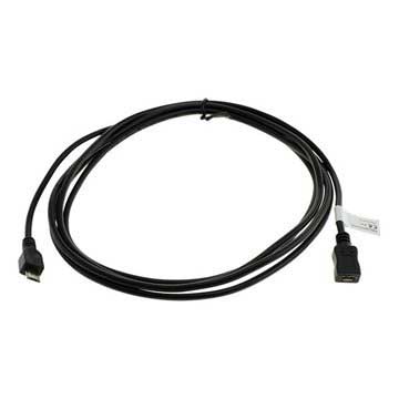 Prodlužovací kabel Micro USB - 5pin - 2M - černá