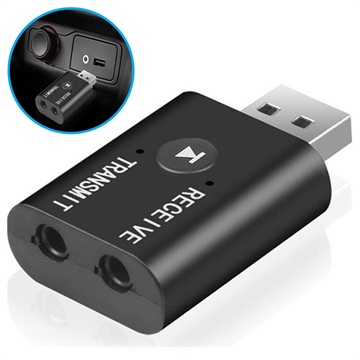 Mini Bluetooth Audio Transmitter / Recisiver ještě Tr6-USB-A, 3,5 mm