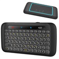 Mini Combo Wireless Keyboard & Touchpad H20 - Černá