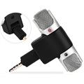 Mini přenosný mikrofon pro chytré telefony a tablety - 3,5 mm
