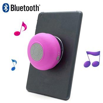 Mini přenosný reproduktor Bluetooth odolný vůči vodě BTS-06-Hot Pink