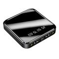 Mini Power Bank 20000mAh - 2x USB - Black