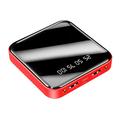 Mini Power Bank 20000mAh - 2x USB - Red