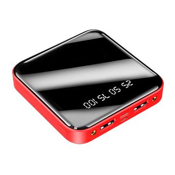 Mini Power Bank 20000mAh - 2x USB - Red