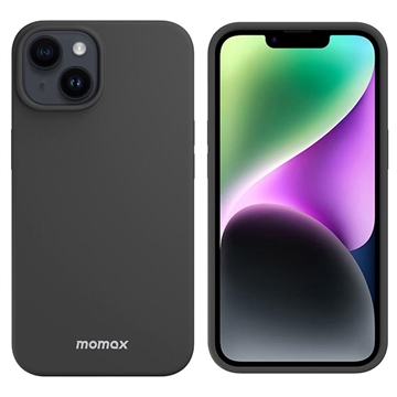 Momax Silicone 2.0 iPhone 14 Hybridní Pouzdro - Černá