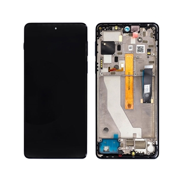 Motorola Edge 20 Pro Front Cover & LCD Display 5D68C19375 - Modrý