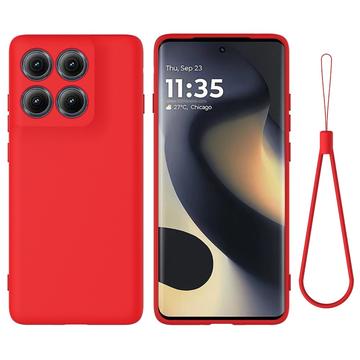 Motorola Edge (2025) Liquid Silicone Case with Hand Strap