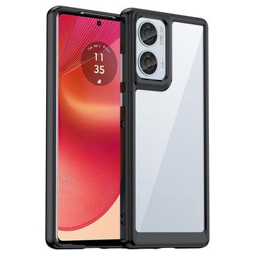 Motorola Edge 50 Fusion/G96 Anti-Shock Hybridní Pouzdro - Černá