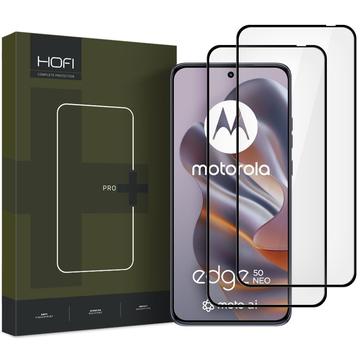 Motorola Edge 50 Neo/60 Neo Hofi Premium Pro+ Ochranné Tvrzené Sklo na Displej - 2 Ks. - Černý Okraj