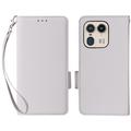 Motorola Edge 50 Ultra/Moto X50 Ultra Wallet Case Magnetic Closure - White