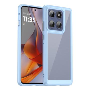 Motorola Edge 60 Pro Anti-Shock Hybridní Pouzdro - Modrý