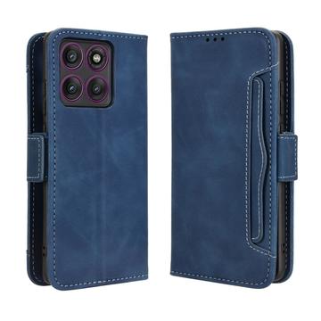 Motorola Edge 60 Pro Cardholder Wallet Case - Blue