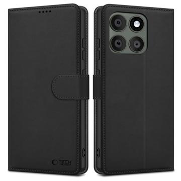 Motorola Edge 60 Pro Tech-Protect Wallet Case W. Magnet & Stand - Black