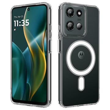 Motorola Edge 60 Stylus MagSafe Compatible Hybridní Pouzdro - Průhledný