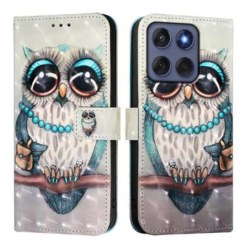 Motorola Edge 60/60 Fusion Wonder Series Wallet Case - Owl