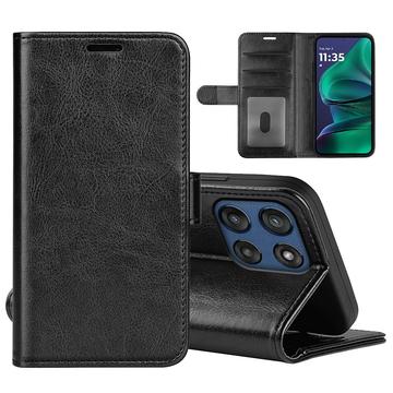 Motorola Moto G Stylus 5G (2025)/Edge 60 Stylus Wallet Case Magnetic Closure - Black