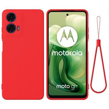 Tekuté silikonové pouzdro na Motorola Moto G04/G24