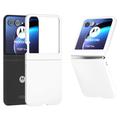 Motorola Razr 50 Plastové Pouzdro - Bílý