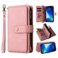 Multipurpose Series iPhone 14 Pro Max Wallet Case - Pink