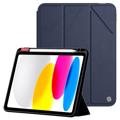 Nillkin Bevel iPad (2022) Smart Folio Pouzdro - Modrý / Průhledný