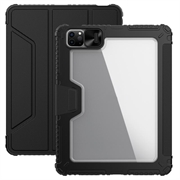 iPad Air 11 (2024)/iPad Pro 11 2022/2021/2020/iPad Air 2022/2020 Nillkin Bumper Smart Folio Case - černá / průhledná