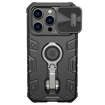 Nillkin CamShield Armor Pro iPhone 14 Pro Hybridní Pouzdro - Černé