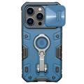 Nillkin CamShield Armor Pro iPhone 14 Pro Hybridní Pouzdro - Modrý
