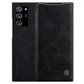 Série Nillkin Qin Samsung Galaxy Note20 Ultra Flip Case - černá