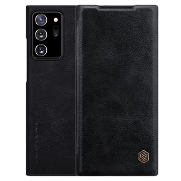 Série Nillkin Qin Samsung Galaxy Note20 Ultra Flip Case - černá