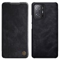 Nillkin Qin Series Xiaomi 11t/11t Pro Flip Case - černá