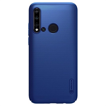 Nillkin Super Frosted Shield Huawei P20 Lite (2019) případ - modrý